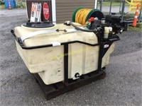 200 gallon Poly electric tank condition unknown