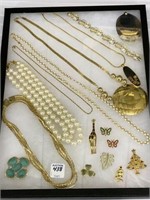 Collection of Ladies Costume Jewelry