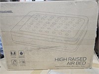 High raised air bed 80x62x18.5 in
