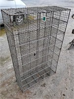 Wire Pigeon Hole Storage or Display Rack