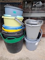 Mixed lot of various Buckets