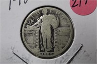 1925 Standing Liberty Silver Quarter