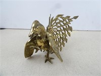 Metal Rooster Statue