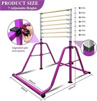 Foldable & Moveable Gymnastics Horizontal Bar With