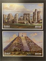 RELIGIOUS SITES: Set of ERDAL Trade Cards (1928)