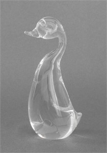 Steuben Glass Duckling