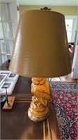 CERAMIC OWL LAMP