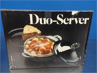 Silver-plated Duo-server