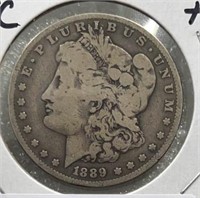 1889CC Morgan Silver Dollar  Nice+ Key