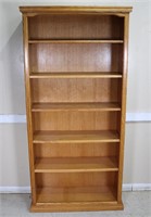 Modern Oak Veneer Bookshelf