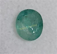 estate gemstone 1.0 carat natural green emerald
