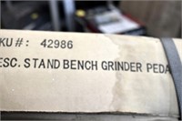 BENCH GRINDER STAND - (NEW IN BOX)