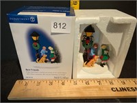 Dept 56 Snow Village Best Friends w/Box