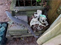 Frog Figurines - Crocodile