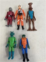 1978 Star Wars Action Figures Lot of 5