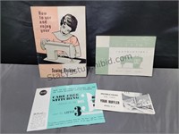 Old Sewing Machine Manuals