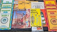 NATIVE AMERICAN ARTS AND CRAFTS BOOK LOT