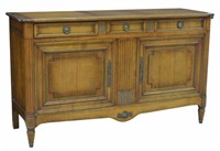 FRENCH LOUIS XVI STYLE FRUITWOOD SIDEBOARD