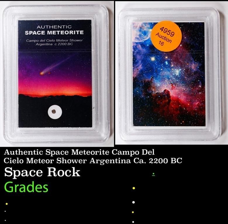 Authentic Space Meteorite Campo Del Cielo Meteor S