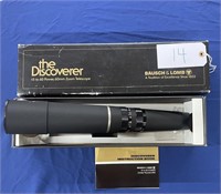 Zoom Telescope Bausch & Lomb 15 to 60 Power