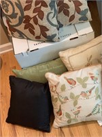 Throw and Decorative Pillows