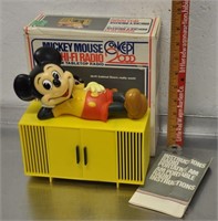 Vintage Mickey Mouse radio, tested