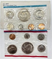 1973 US Mint Uncirculated Coin Sets