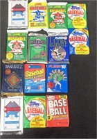 (14) 1980's & 1990's Assorted Baseball Card Packs