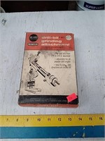 Vintage Sears drill bit grinding attachment