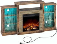 Rolanstar Fireplace TV Stand