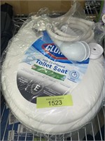 Toilet seat and accessories