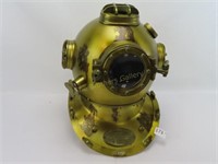 Brass U S Navy Mark V Diving Helmet Reproduction