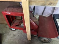 30" Tall Belsaw Machinery Co Play Tractor
