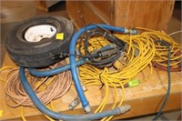 Trouble lights, gas hoses, ext cord,