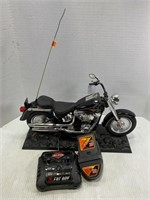 NEW BRIGHT RADIO CONTROL HARLEY DAVIDSON FAT BOY