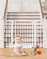 Baby Gate  29.95'-51.5' Wide  30 Tall White
