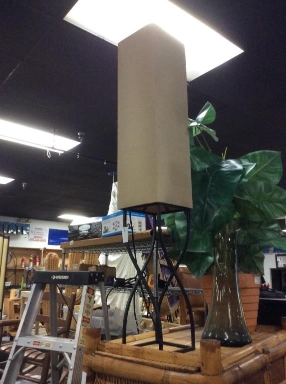 Asian inspired lamp