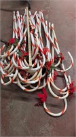 36” Plastic outdoor candy canes