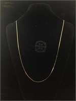 14K Gold necklace 4 g 32 "