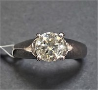 Certfied10K  Diamond (1.05Ct,I1,I) Ring