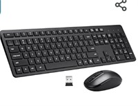Wireless Keyboard and Mouse Combo, 2.4G