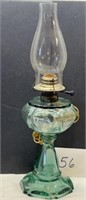 ANTIQUE REPRODUCTION OIL LAMP - CORDED ELECTRIC