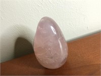 Approx 6" Solid Rose Quartz Healing Crystal Egg