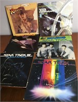 Assorted Vintage Star Trek Movie Vinyl Records Lot