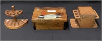 Dresser Box with Duck & Pipe Stands