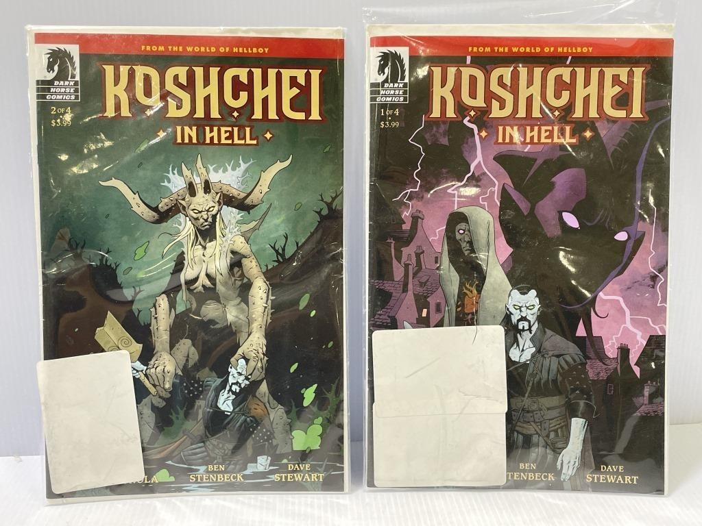 Two Koshchei In Hell Comic Books
