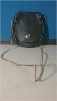Black Leather Pouch bag