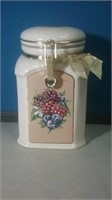 Sealed fruit Motif storage container great for