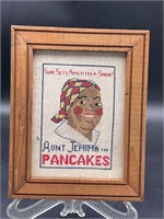 Aunt Jemima for pancakes needlepoint