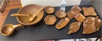 1970’s Salad Bowl Side dishes, hot plate